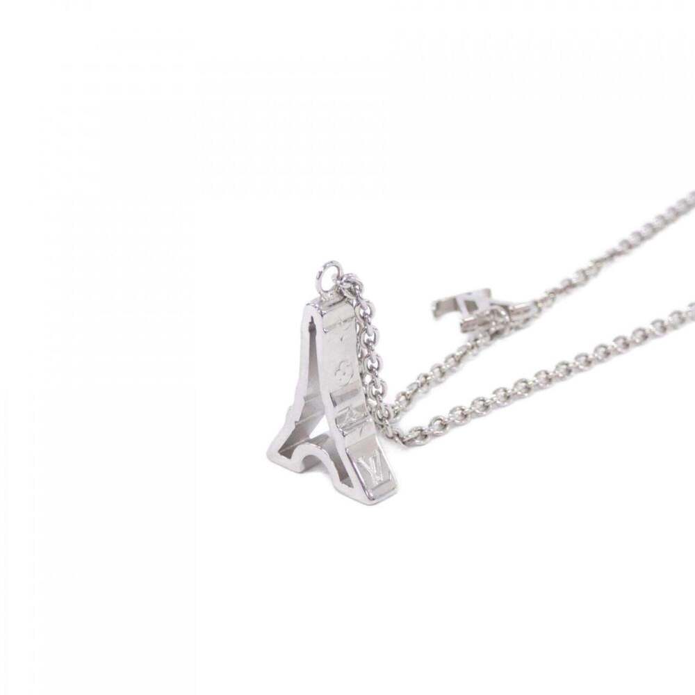 LOUIS VUITTON Silver Necklace - Picture 3 of 5